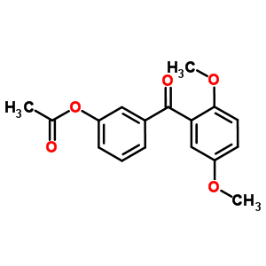 890100-38-6  [3-(2,5-dimethoxybenzoyl)phenyl] acetate