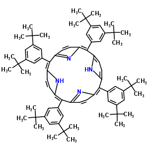 5,10,15,20-四(3,5-二叔丁基苯基)卟啉 89372-90-7