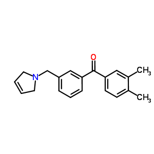 898749-04-7  [3-(2,5-dihydropyrrol-1-ylmethyl)phenyl]-(3,4-dimethylphenyl)methanone