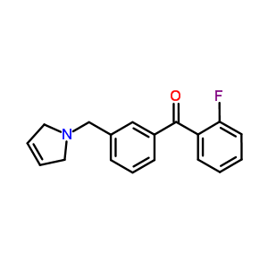 898749-23-0  [3-(2,5-dihydropyrrol-1-ylmethyl)phenyl]-(2-fluorophenyl)methanone