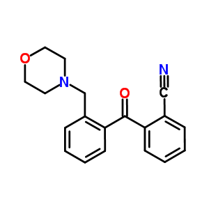 898750-05-5  2-[2-(morpholinomethyl)benzoyl]benzonitrile