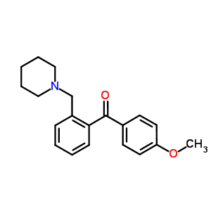 898751-80-9  (4-methoxyphenyl)-[2-(1-piperidylmethyl)phenyl]methanone