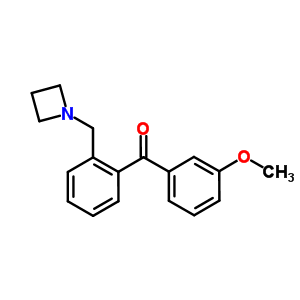898754-38-6  [2-(azetidin-1-ylmethyl)phenyl]-(3-methoxyphenyl)methanone