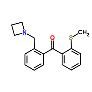 898754-62-6  [2-(azetidin-1-ylmethyl)phenyl]-(2-methylsulfanylphenyl)methanone