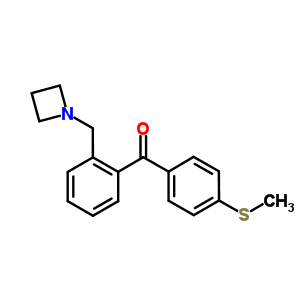 898754-65-9  [2-(azetidin-1-ylmethyl)phenyl]-(4-methylsulfanylphenyl)methanone