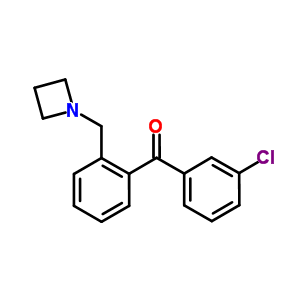 898754-74-0  [2-(azetidin-1-ylmethyl)phenyl]-(3-chlorophenyl)methanone