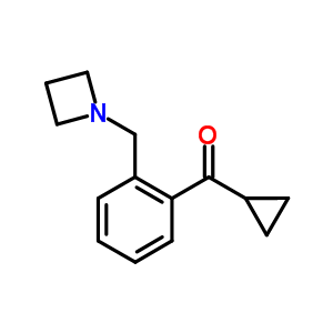 898755-41-4  [2-(azetidin-1-ylmethyl)phenyl]-cyclopropyl-methanone