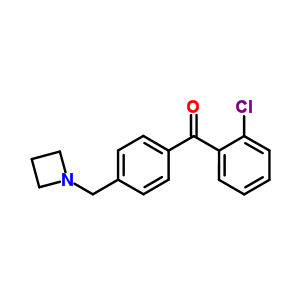 898756-79-1  [4-(azetidin-1-ylmethyl)phenyl]-(2-chlorophenyl)methanone