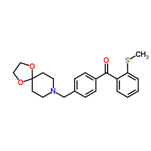 898757-72-7  [4-(1,4-dioxa-8-azaspiro[4.5]decan-8-ylmethyl)phenyl]-(2-methylsulfanylphenyl)methanone