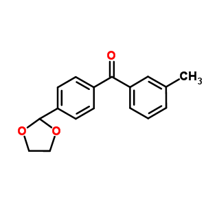 898759-82-5  [4-(1,3-dioxolan-2-yl)phenyl]-(m-tolyl)methanone