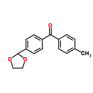 898759-84-7  [4-(1,3-dioxolan-2-yl)phenyl]-(p-tolyl)methanone