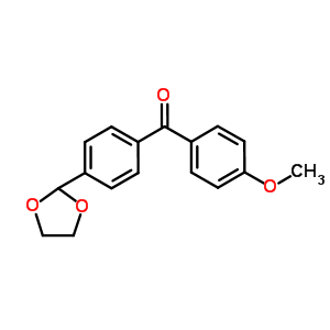 898759-90-5  [4-(1,3-dioxolan-2-yl)phenyl]-(4-methoxyphenyl)methanone