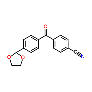 898759-96-1  4-[4-(1,3-dioxolan-2-yl)benzoyl]benzonitrile