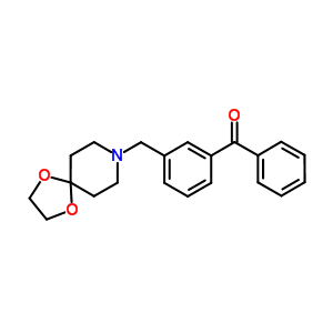 898761-26-7  [3-(1,4-dioxa-8-azaspiro[4.5]decan-8-ylmethyl)phenyl]-phenyl-methanone