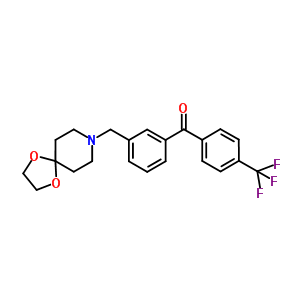 898762-07-7  [3-(1,4-dioxa-8-azaspiro[4.5]decan-8-ylmethyl)phenyl]-[4-(trifluoromethyl)phenyl]methanone