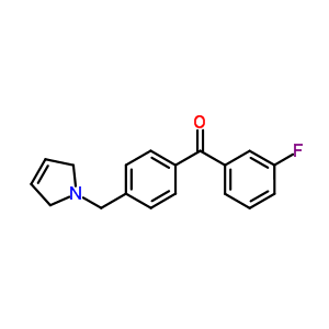 898764-07-3  [4-(2,5-dihydropyrrol-1-ylmethyl)phenyl]-(3-fluorophenyl)methanone