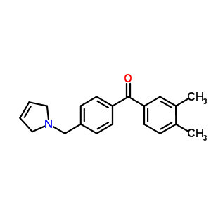 898764-22-2  [4-(2,5-dihydropyrrol-1-ylmethyl)phenyl]-(3,4-dimethylphenyl)methanone