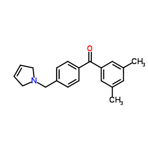 898764-25-5  [4-(2,5-dihydropyrrol-1-ylmethyl)phenyl]-(3,5-dimethylphenyl)methanone