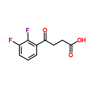 898766-11-5  4-(2,3-difluorophenyl)-4-oxo-butanoic acid 898766-11-5  4-(2,3-difluorophenyl)-4-oxo-butanoic acid