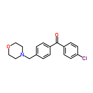 898769-96-5  (4-chlorophenyl)-[4-(morpholinomethyl)phenyl]methanone