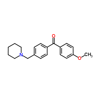 898771-03-4  (4-methoxyphenyl)-[4-(1-piperidylmethyl)phenyl]methanone