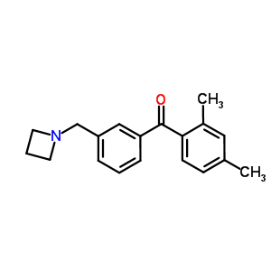 898771-71-6  [3-(azetidin-1-ylmethyl)phenyl]-(2,4-dimethylphenyl)methanone