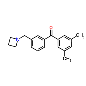 898771-79-4  [3-(azetidin-1-ylmethyl)phenyl]-(3,5-dimethylphenyl)methanone