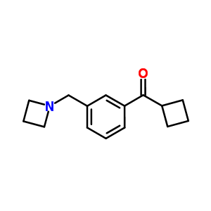 898772-36-6  [3-(azetidin-1-ylmethyl)phenyl]-cyclobutyl-methanone