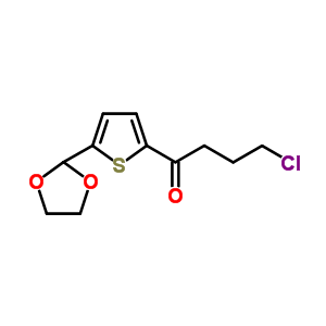898772-44-6  4-chloro-1-[5-(1,3-dioxolan-2-yl)-2-thienyl]butan-1-one