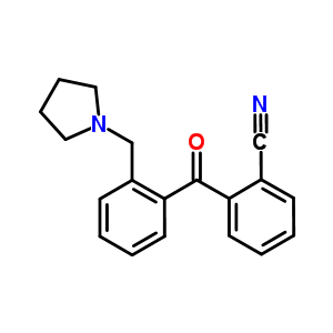 898774-20-4  2-[2-(pyrrolidin-1-ylmethyl)benzoyl]benzonitrile