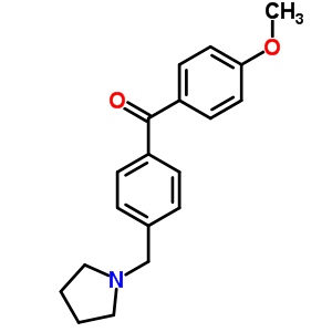 898776-01-7  (4-methoxyphenyl)[4-(pyrrolidin-1-ylmethyl)phenyl]methanone