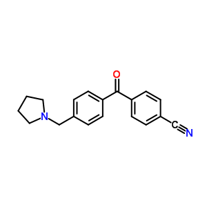898776-08-4  4-[4-(pyrrolidin-1-ylmethyl)benzoyl]benzonitrile