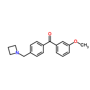898777-37-2  [4-(azetidin-1-ylmethyl)phenyl]-(3-methoxyphenyl)methanone
