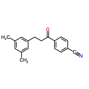 898780-29-5  4-[3-(3,5-dimethylphenyl)propanoyl]benzonitrile