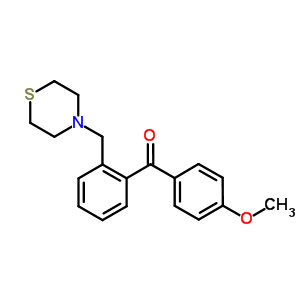 898781-52-7  (4-methoxyphenyl)-[2-(thiomorpholinomethyl)phenyl]methanone