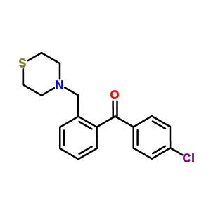 898781-76-5  (4-chlorophenyl)-[2-(thiomorpholinomethyl)phenyl]methanone