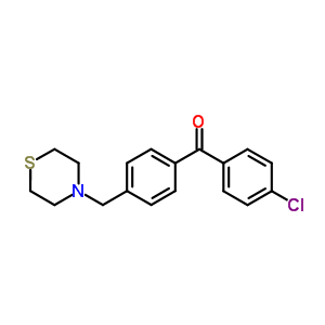 898782-65-5  (4-chlorophenyl)-[4-(thiomorpholinomethyl)phenyl]methanone