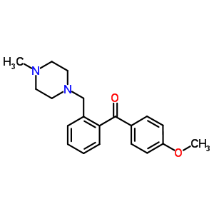 898782-80-4  (4-methoxyphenyl)-[2-[(4-methylpiperazin-1-yl)methyl]phenyl]methanone