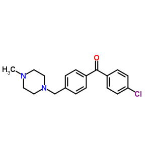 898783-63-6  (4-chlorophenyl)-[4-[(4-methylpiperazin-1-yl)methyl]phenyl]methanone