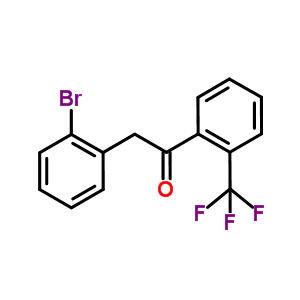 898784-16-2  2-(2-bromophenyl)-1-[2-(trifluoromethyl)phenyl]ethanone