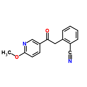 898785-91-6  2-[2-(6-methoxy-3-pyridyl)-2-oxo-ethyl]benzonitrile