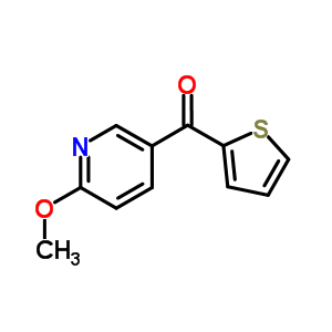 898786-14-6  (6-methoxy-3-pyridyl)-(2-thienyl)methanone