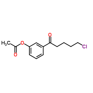 898786-91-9  [3-(5-chloropentanoyl)phenyl] acetate