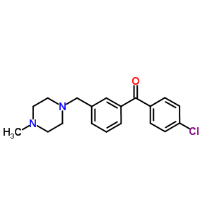 898788-64-2  (4-chlorophenyl)-[3-[(4-methylpiperazin-1-yl)methyl]phenyl]methanone