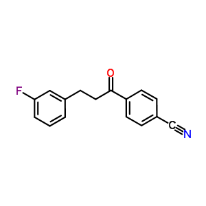 898788-85-7  4-[3-(3-fluorophenyl)propanoyl]benzonitrile