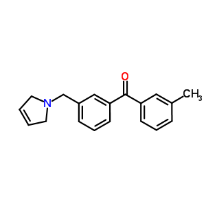 898789-61-2  [3-(2,5-dihydropyrrol-1-ylmethyl)phenyl]-(m-tolyl)methanone