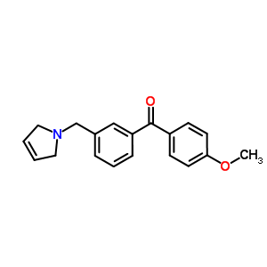 898789-69-0  [3-(2,5-dihydropyrrol-1-ylmethyl)phenyl]-(4-methoxyphenyl)methanone
