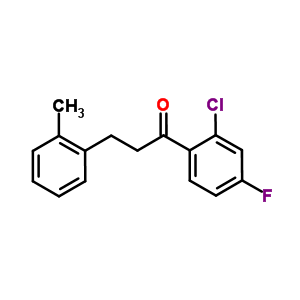898789-85-0  1-(2-chloro-4-fluoro-phenyl)-3-(o-tolyl)propan-1-one