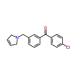 898790-04-0  (4-chlorophenyl)-[3-(2,5-dihydropyrrol-1-ylmethyl)phenyl]methanone