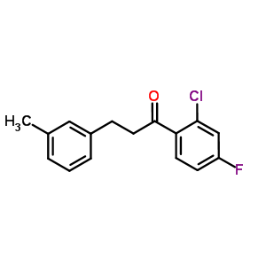 898791-14-5  1-(2-chloro-4-fluoro-phenyl)-3-(m-tolyl)propan-1-one